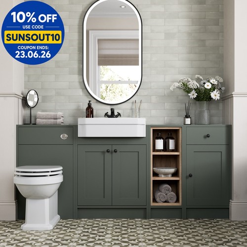 1820mm vanity unit back - vanity, to