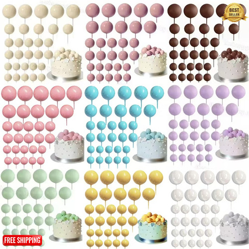 20pcs balls cake topper - 20pcs,