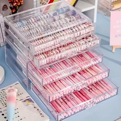 Layer acrylic desk organizer - 5-layer,