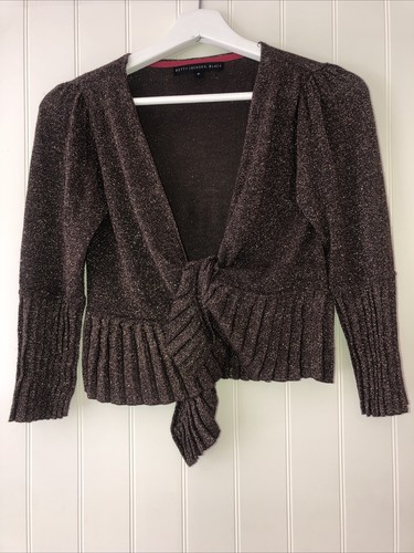 Betty jackson black bolero - jackson,