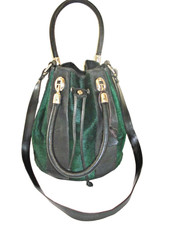 Valentina In Pell black green