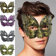 Masquerade Vintage Mask Funny Party Half Face Mask Men