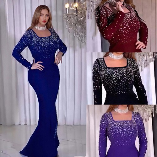 Rhinestone abaya women - women, long