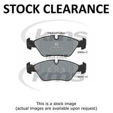 STOCK CLEARANCE F/BRAKE PAD SET (T) FOR E28 518-M535i 80-87/E24 628i-635i 82-89