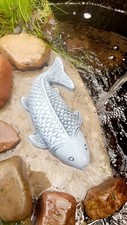 Koi Carp Fish Stone Garden