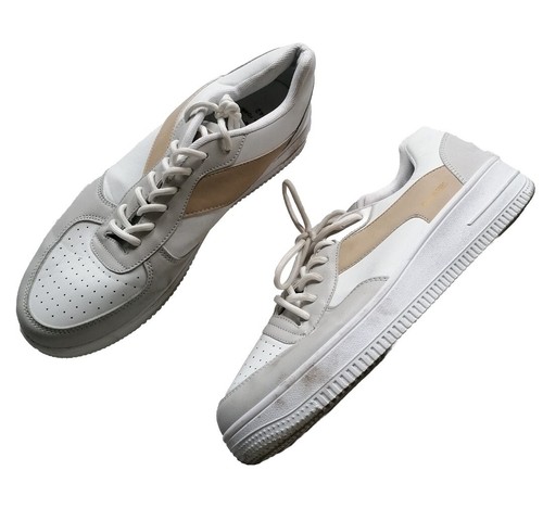 Men white sneakers trainers - , uk
