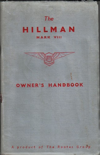 Hillman minx viii deluxe - mk,