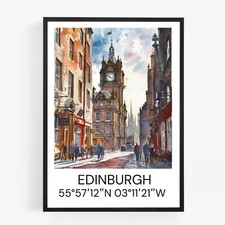 edinburgh cathedral City Map