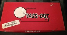 Vintage 1986 Frank Bresee's Pass-Out Adult Drinking Board Game Complete NICE