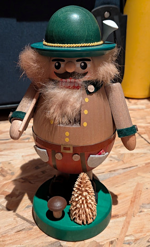Wooden christmas nutcracker - wooden,