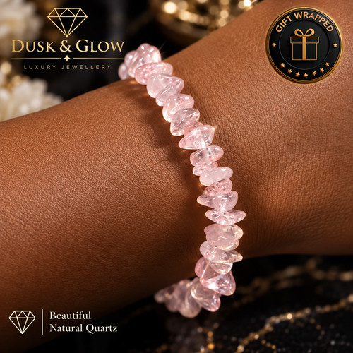 Pink quartz natural - natural, stone