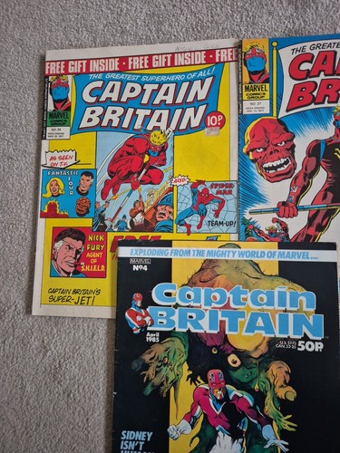 Captain britain weekly - weekly, monthly