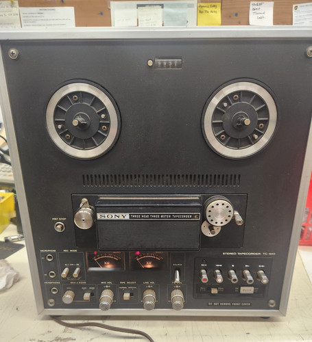 Sony 640 reel tape - sony,