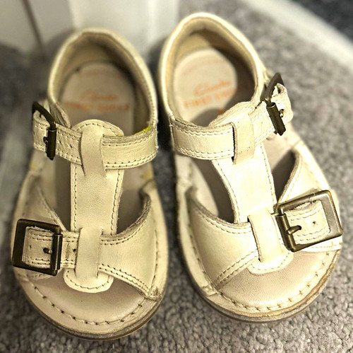 Clarks first shoes white - first,