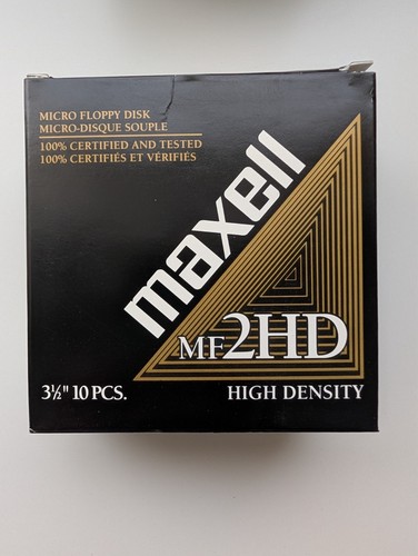 Maxell mf2hd 1 44 mb - 1.44,