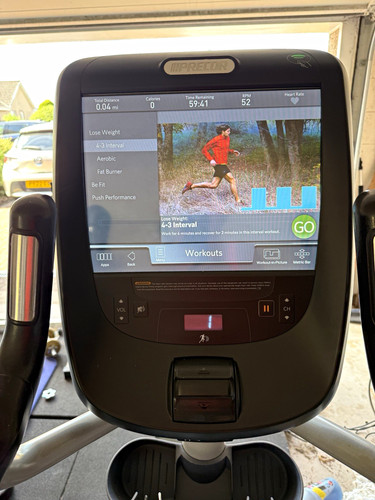 Precor upright exercise - precor,