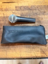 Shure SM58 vocal microphone