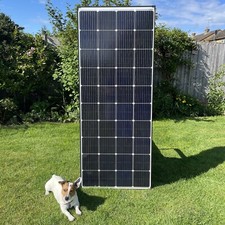 220w solar panel black frame - panel,