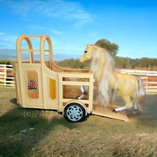 BARBIE 27952 HORSE TRAILER +