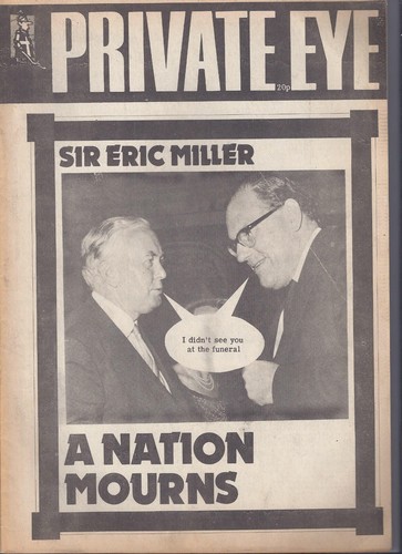 Private eye magazine no date - private, (