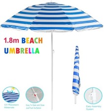 Beach Parasol Umbrella 1.8m