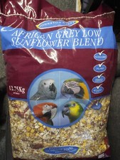 african grey low sunflower