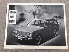 Datsun 1600 Estate Brochure 