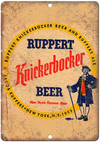 Ruppert knickerbocker beer - ruppert,
