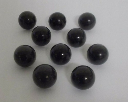 Black half ball - black,