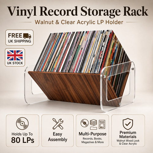 Vinyl record storage - vinyl, holder