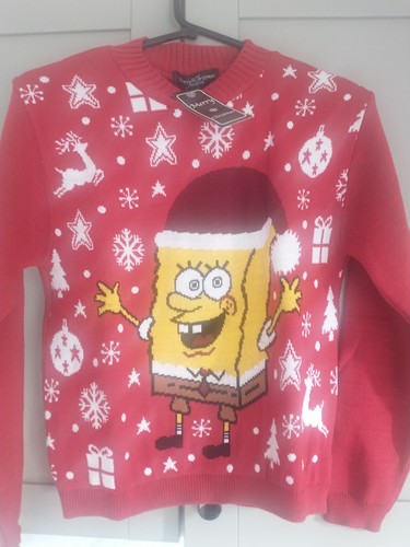 Funny sponge christmas sweater - funny,