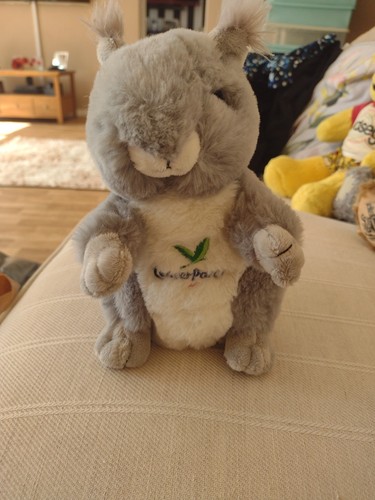 Center parcs grey plush - center,