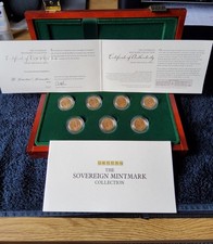 Royal Mint Issued George V Sovereign Mintmark Collection 7