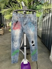 Philipp Plein Distressed Paint