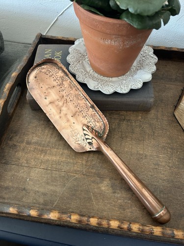 Vintage antique copper crumb - vintage,