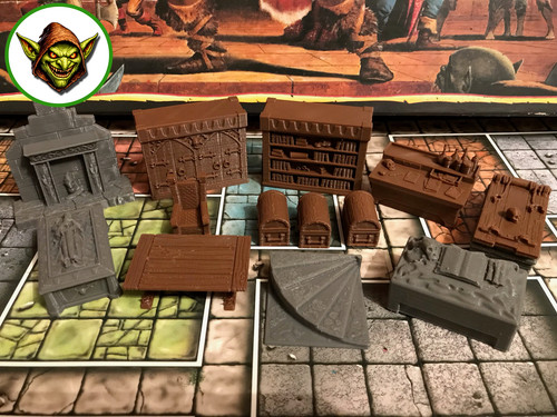 For heroquest board game - board, 13