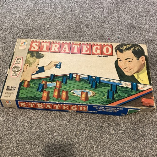 Vintage stratego board - stratego, game