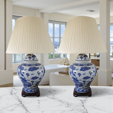 Pair chinese jar table - chinese,