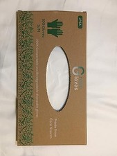 100% Compostable Gloves, Eco Friendly,Biodegradable, Disposable,Size M/L,100Pack