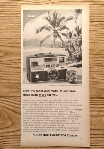 1966 kodak instamatic - instamatic, 804