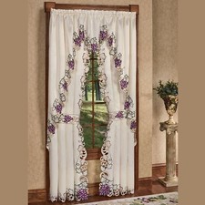 Cabernet Tailored Curtain Pair