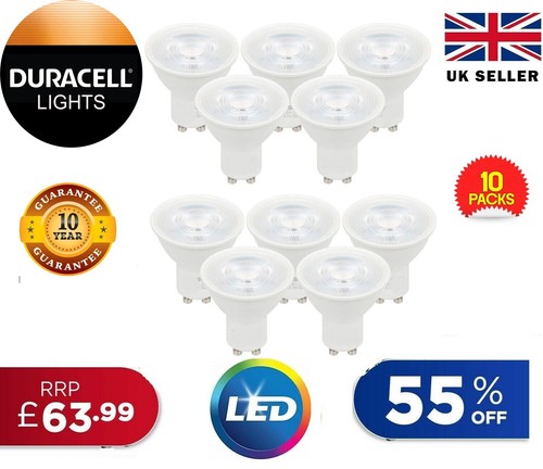 10x gu10 led 50w - led, =