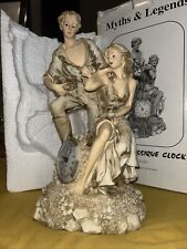 Myths & Legends Academy Ivory Classique Clock Ornament Hand Painted Limited ✅