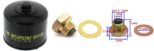 Oil filter racing hiflo - oil,