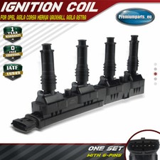 Ignition Coil for Opel Agila Astra Corsa D Meriva Vauxhall Astra 6 Pins 1208020