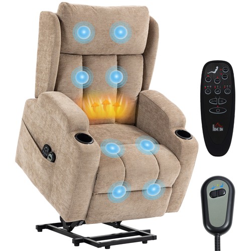Homcom power recliner chair - power,