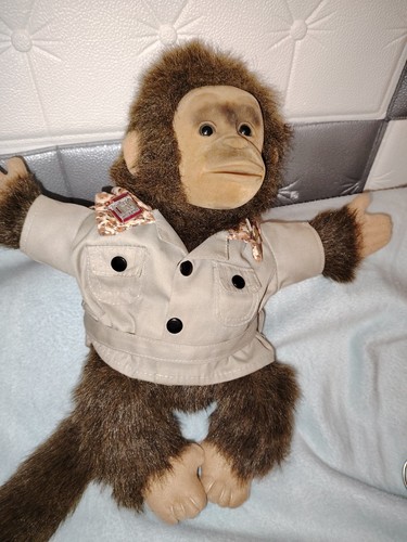 1980s vintage monkey chimp - monkey,