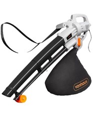VonHaus Leaf Blower and Vacuum 3000W, Collect & Clear Gardens & Patios of Leaves