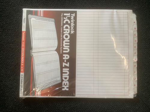 Twinlock z index 75221 - twinlock, a-z