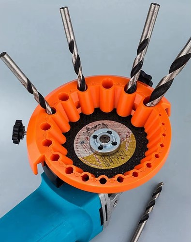 Angle grinder drill - drill, bit